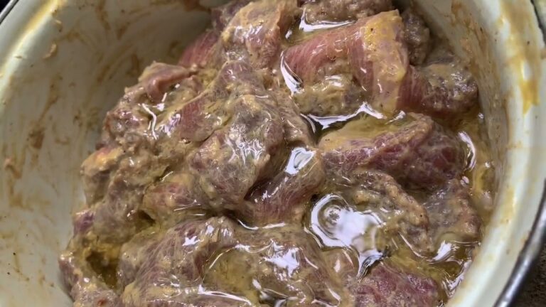 Marinade pour viande au barbecue - Pasta e Basta!